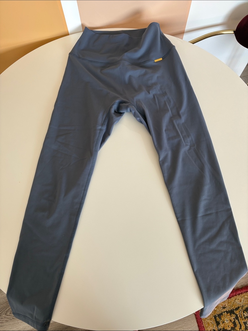 Cleo Harper Slate Blue High-Waist Leggings